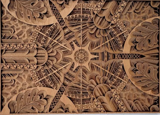 激光切割藝術(shù)木雕，展現(xiàn)絕美的藝術(shù)盛宴