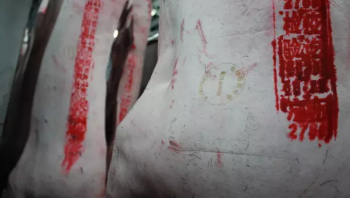 豬肉防偽標(biāo)志，激光打標(biāo)機最新的應(yīng)用