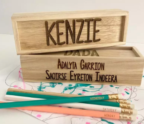 激光雕刻創(chuàng)意文具，升級開學裝備