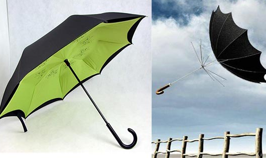 激光鏤空的反向雨傘，再也不懼風(fēng)雨天