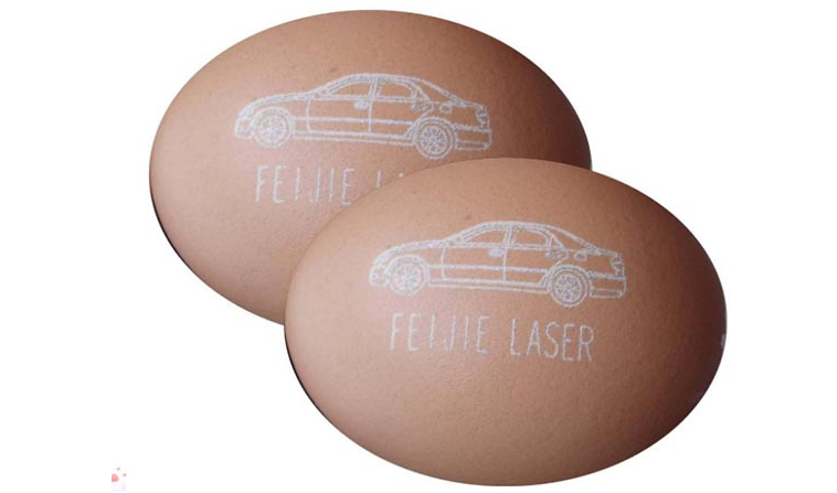 激光打標(biāo)雞蛋，讓您吃的安全放心