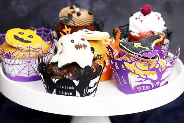 激光鏤空蛋糕圍邊紙，予紙杯蛋糕百變造型