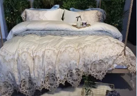 當家紡床品遇上激光工藝，美醉人心只在一瞬間