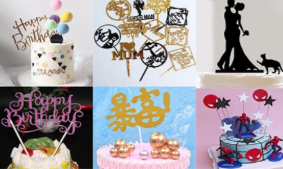 激光雕刻蛋糕插排，為您記錄每一個重要時刻