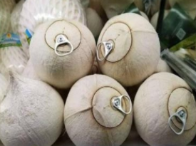 激光切割椰子，輕松喝到甜美新鮮的椰汁